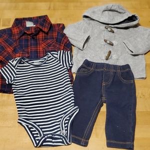 ⭐4/$20 baby bundle⭐ outfit + sweater